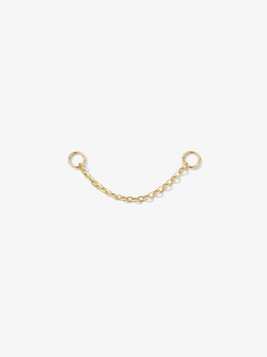 ANKIEJOY Essentials charm con catena classica in oro massiccio 14 carati